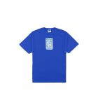 T-SHIRT MANICHE CORTE CLASSIC GRIP GRIP ROLLS T-SHIRT BLUE