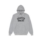 FELPA CAPPUCCIO QUARTERSNACKS MOTION ARCH LOGO HOODY HEATHER GREY