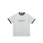T-SHIRT MANICHE CORTE X-LARGE STORE ADDRESS RINGER S/S TEE GREY