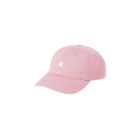 CAPPELLO CARHARTT WIP W' MADISON LOGO CAP AIR PINK WHITE