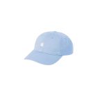 CAPPELLO CARHARTT WIP W' MADISON LOGO CAP AIR SKY WHITE