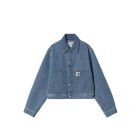 GIACCA CARHARTT WIP W' ARCA JACKET BLUE STONE BLEACHED
