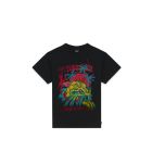 T-SHIRT MANICHE CORTE PROPAGANDA JUNGLE NERO