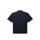 CAMICIA MANICHE CORTE DAILY PAPER LACE SHIELD SS SHIRT MARTIME BLUE