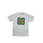 T-SHIRT MANICHE CORTE BUTTER GOODS ATHLETIC GEAR TEE WHITE 