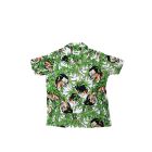 CAMICIA MANICHE CORTE DOOMSDAY BAMBOO SHIRT WHITE AOP 