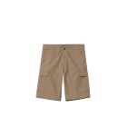 SHORTS CARHARTT WIP REGULAR CARGO SHORT LEATHER RINSED