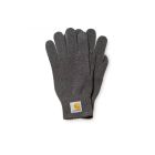 SCIARPE E GUANTI CARHARTT WIP WATCH GLOVES DARK GREY HEATHER