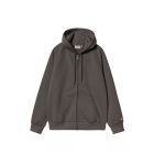 GIACCA CARHARTT WIP HOODED CHASE JACKET SHUNGITE GOLD