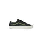 SCARPE SKATE VANS SKATE OLD SKOOL BUTTER LEATHER BLACK GREEN 