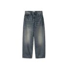 JEANS CARHARTT WIP BRANDON PANT BLUE WORN USED WASH