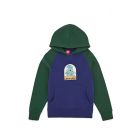 FELPA CAPPUCCIO SANTA CRUZ YOUTH BEACH BUM HAND FRONT HOOD NAVY BLUE CEDAR 