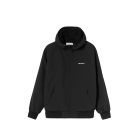 GIACCA CARHARTT WIP HOODED SAIL JACKET BLACK WHITE
