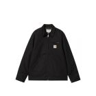 GIACCA CARHARTT WIP DETROIT JACKET BLACK BLACK RIGID