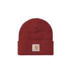 BERRETTA CARHARTT WIP SHORT WATCH HAT SCARLET