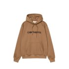 FELPA CAPPUCCIO CARHARTT WIP HOODED CARHARTT SWEAT WIP H BROWN