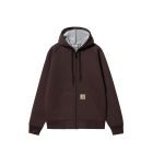 FELPA CAPPUCCIO CARHARTT WIP CAR-LUX HOODED JACKET TOBACCO