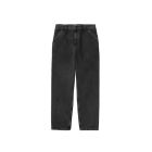 JEANS CARHARTT WIP SINGLE KNEE PANT BLACK STONE WASHED