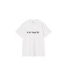 T-SHIRT MANICHE CORTE CARHARTT WIP S/S SCRIPT T-SHIRT ASH HEATHER COZY PURPLE