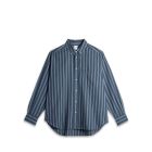 CAMICIA MANICHE LUNGHE POLAR SKATE CO. BEN LS SHIRT BLUE STRIPE