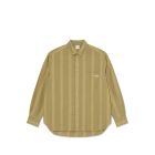 CAMICIA MANICHE LUNGHE POLAR SKATE CO. BEN LS SHIRT GREEN STRIPE