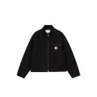 GIACCA CARHARTT WIP W' OG DETROIT JACKET BLACK BLACK RINSED