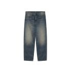 JEANS CARHARTT WIP AARON PANT BLUE MID WORN USED