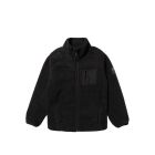 GIACCA MYSTIC DTS TEDDY ZIP THRU SWEAT 900 BLACK