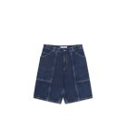 SHORTS POLAR SKATE CO. JIRO SHORTS DARK BLUE WHITE STITCHING