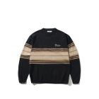 MAGLIONE BUTTER GOODS CREST KNIT SWEATER BLACK