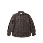 CAMICIA MANICHE LUNGHE BUTTER GOODS CONNECTION SHIRT BROWN BLUE
