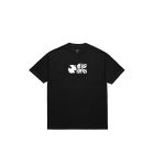 T-SHIRT MANICHE CORTE LAST RESORT KIRIGAMI SS TEE BLACK
