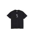 T-SHIRT MANICHE CORTE POLAR SKATE CO. TEE JEANS TEETH BLACK