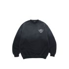 FELPA GIROCOLLO X-LARGE EAGLE WINGS TO THE WORLD CREWNECK SWEATSHIRT BLACK