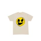 T-SHIRT MANICHE CORTE QUASI SKATEBOARDS HAHA TEE CREAM