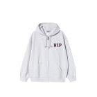 FELPA CAPPUCCIO CARHARTT WIP HOODED MINI WIP SWEAT JACKET ASH HEATHER STONE WASHED