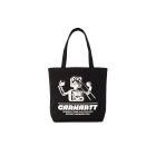 BORSA VALIGIA CARHARTT WIP CANVAS GRAPHIC TOTE WIPTOPIA PRINT BLACK
