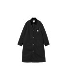 GIACCA CARHARTT WIP W' WEBSTER COAT BLACK BLACK STONE WASHED