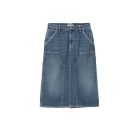 GONNA CARHARTT WIP W' DOUBLE KNEE SKIRT BLUE DARK USED WASH