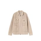 GIACCA CARHARTT WIP CHORE KNIT JACKET FLEUR DE SEL