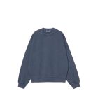FELPA GIROCOLLO CARHARTT WIP RGGD SWEAT JUPITER GARMENT DYED