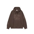 FELPA CAPPUCCIO CARHARTT WIP HOODED HACKWORK SWEAT VITTOLA GLASSY PINK
