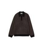 FELPA GIROCOLLO CARHARTT WIP L/S LOWIS POLO OWIS HOUNDSTOOTH VITOLA