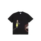 T-SHIRT MANICHE CORTE POLAR SKATE CO. TEE | SACRIFICE 2 BLACK