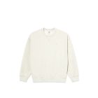FELPA GIROCOLLO POLAR SKATE CO. FRANKIE CREWNECK IVORY GREY MELANGE