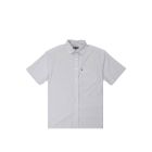 CAMICIA MANICHE CORTE PASS~PORT WORKERS STRIPE SHIRT SHORT-SLEEVE STONE