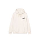 FELPA CAPPUCCIO MINOIA BOARD CO SKATE POEM WHITE