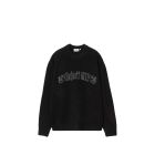 FELPA GIROCOLLO CARHARTT WIP COMMUTING SWEATER BLACK