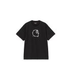 T-SHIRT MANICHE CORTE CARHARTT WIP S/S BARBWIRE C T-SHIRT BLACK