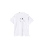 T-SHIRT MANICHE CORTE CARHARTT WIP S/S BARBWIRE C T-SHIRT WHITE